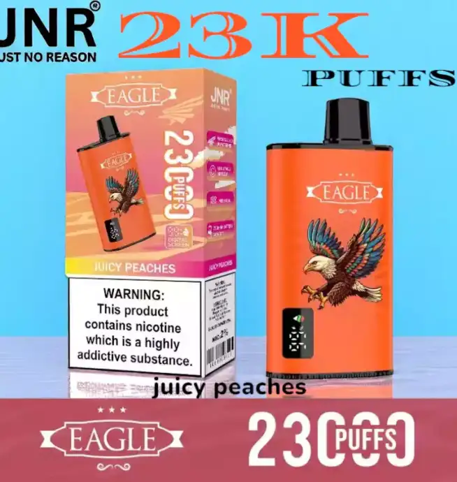 JNR eagle 23000 puffs vape jetable 23k avec airflow réglable
