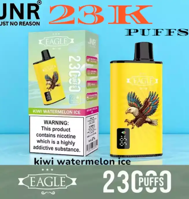 JNR eagle 23000 puffs vape jetable 23k avec airflow réglable
