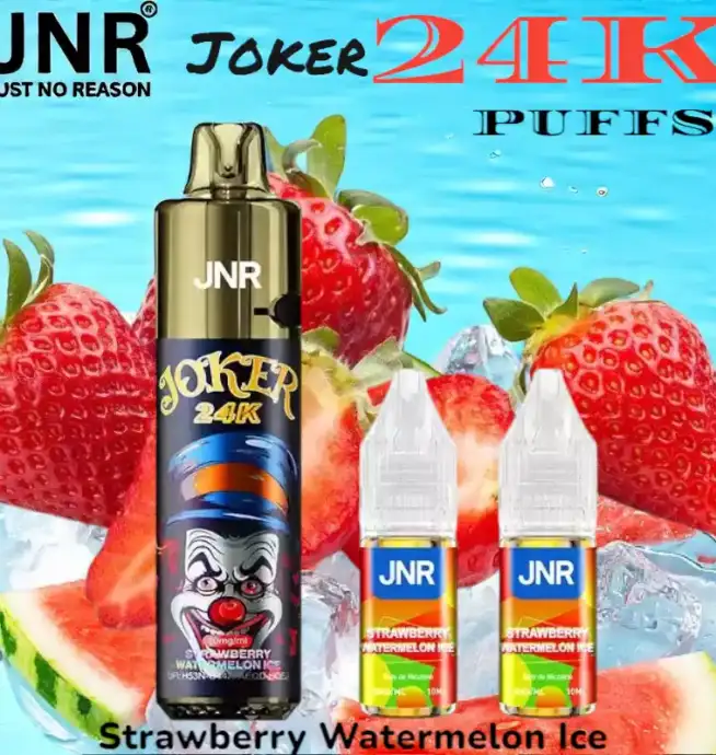 JNR joker 24k puffs vape jetable rechargeable 24k double réservoir