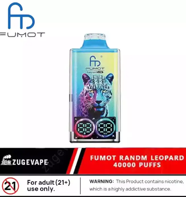 RandM Fumot Leopard 40K Vape Puissante 40000 Bouffées USB-C