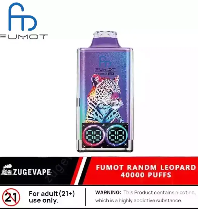 RandM Fumot Leopard 40K Vape Puissante 40000 Bouffées USB-C