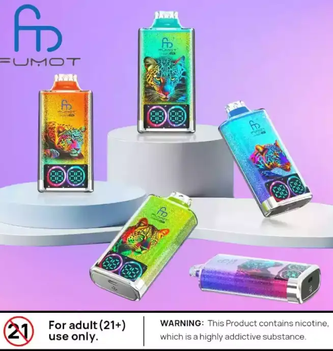 RandM Fumot Leopard 40K Vape Puissante 40000 Bouffées USB-C