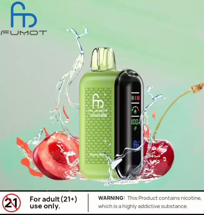 RandM Fumot Tornado 20000 Puffs Vape Puissante 38 Saveurs