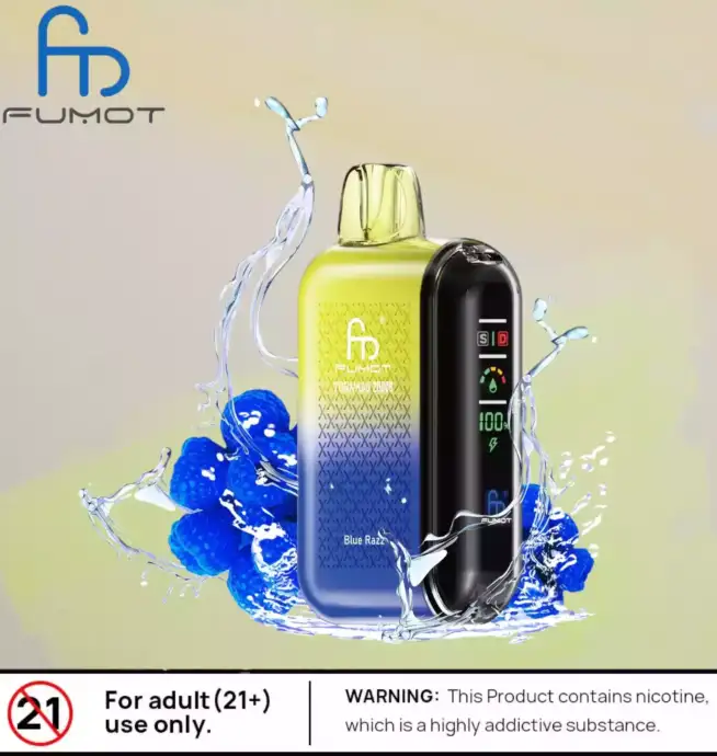 RandM Fumot Tornado 20000 Puffs Vape Puissante 38 Saveurs