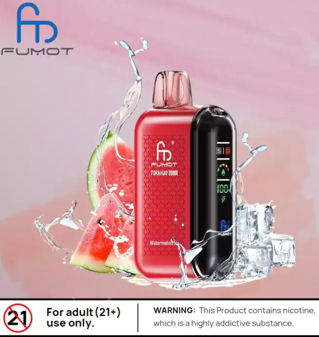 RandM Fumot Tornado 20000 Puffs Vape Puissante 38 Saveurs
