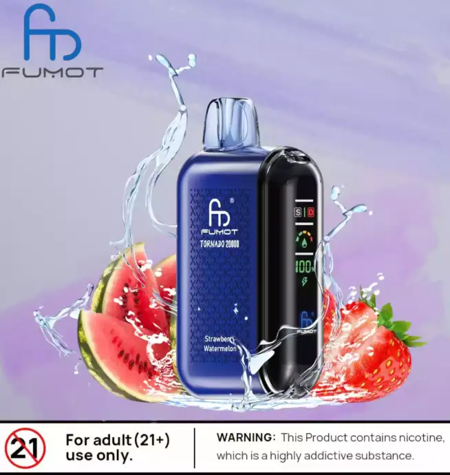 RandM Fumot Tornado 20000 Puffs Vape Puissante 38 Saveurs