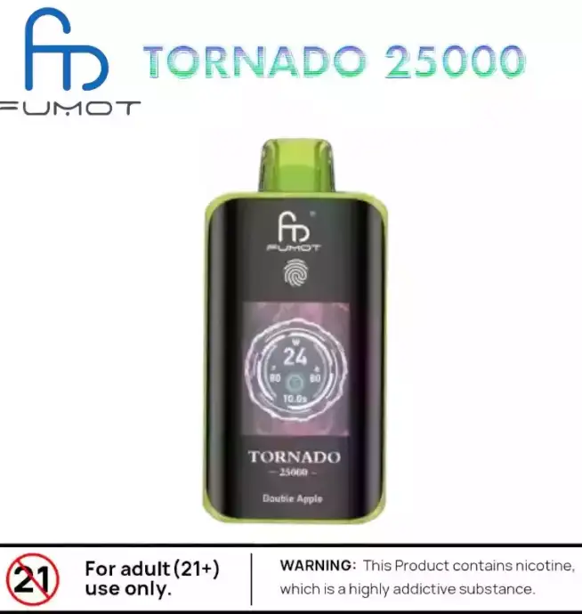RandM Fumot Tornado 25000 Puff Puissante avec 26 Saveurs