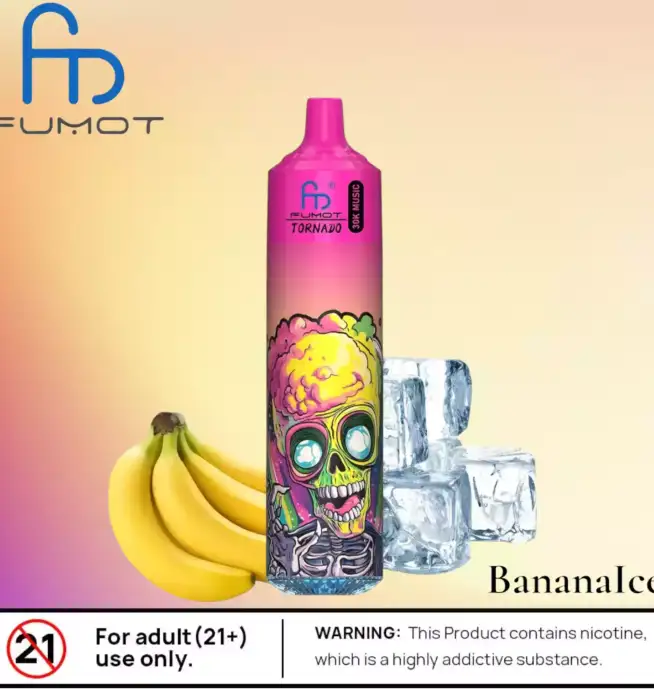 RandM Fumot Tornado 30000 Puffs Music avec LED et 30 Saveurs