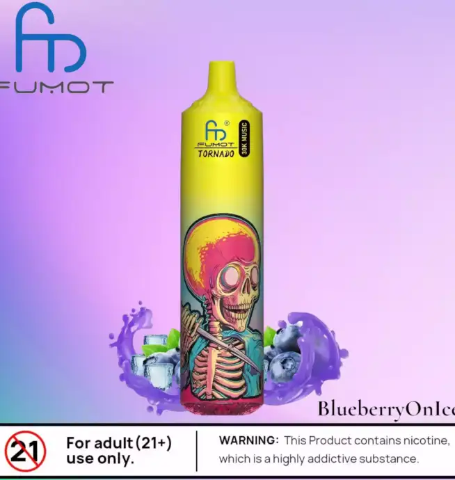 RandM Fumot Tornado 30000 Puffs Music avec LED et 30 Saveurs