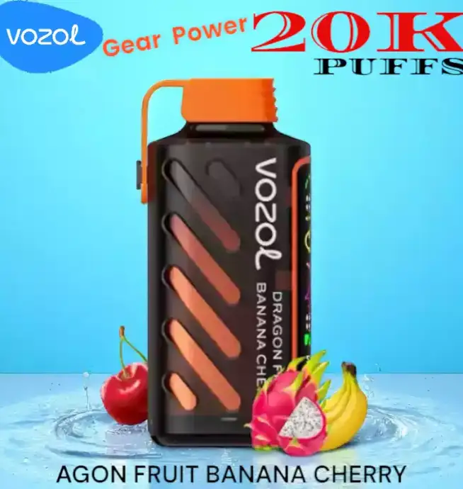 Vozol Gear Power 20000 Puffs Vape LED Rechargeable 5%
