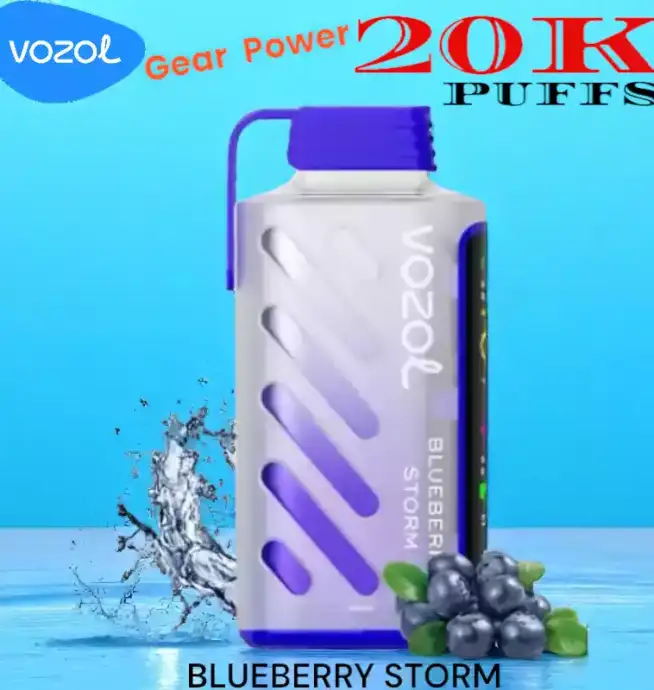 Vozol Gear Power 20000 Puffs Vape LED Rechargeable 5%