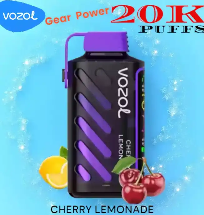 Vozol Gear Power 20000 Puffs Vape LED Rechargeable 5%