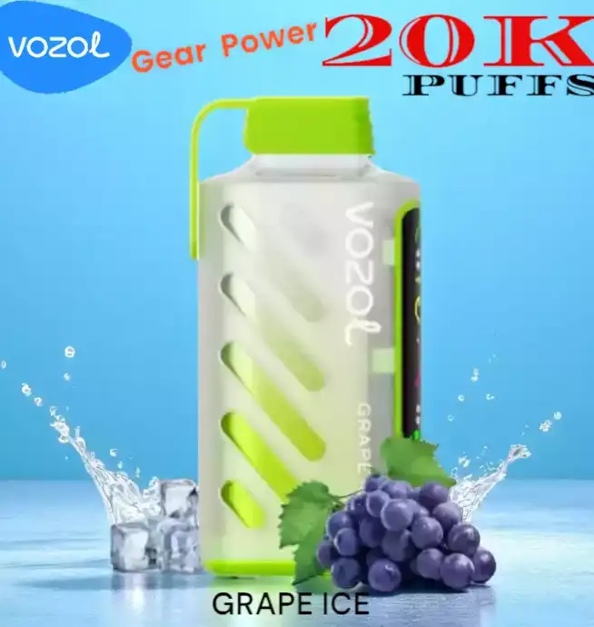 Vozol Gear Power 20000 Puffs Vape LED Rechargeable 5%