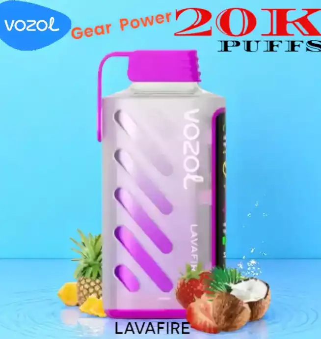 Vozol Gear Power 20000 Puffs Vape LED Rechargeable 5%