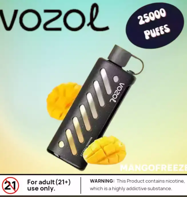 Vozol Gear Shisha 25000 Puffs Vape Rechargeable LED 5%