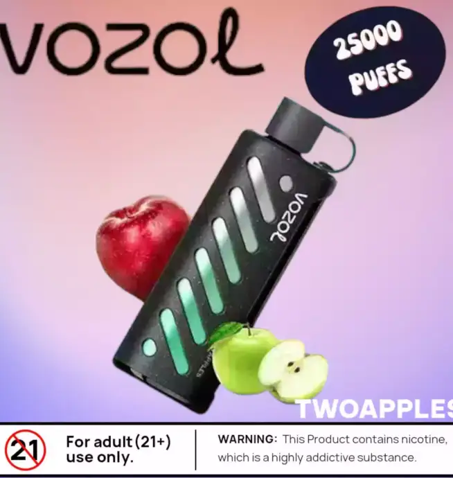 Vozol Gear Shisha 25000 Puffs Vape Rechargeable LED 5%