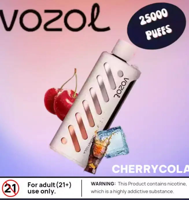 Vozol Gear Shisha 25000 Puffs Vape Rechargeable LED 5%