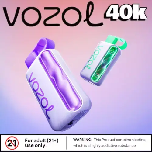 Vozol Star 40K Puffs Rechargeable Puff avec 40 000 bouffées