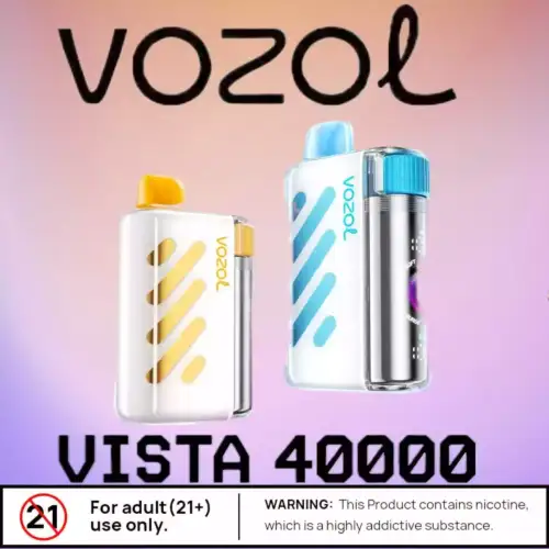 Vozol Vista 40k puffs 50mg rechargeable 40000 bouffées 5%