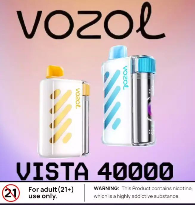 Vozol Vista 40k puffs 50mg rechargeable 40000 bouffées 5%
