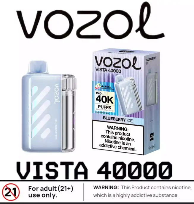 Vozol Vista 40k puffs 50mg rechargeable 40000 bouffées 5%